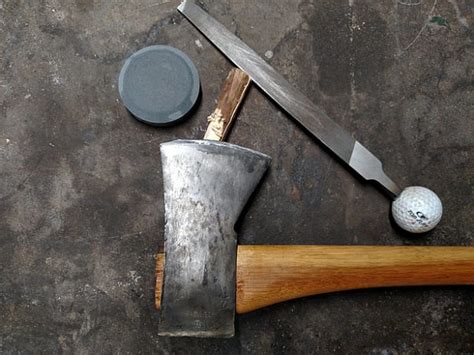 How to Sharpen an Axe | Small Forest Axe