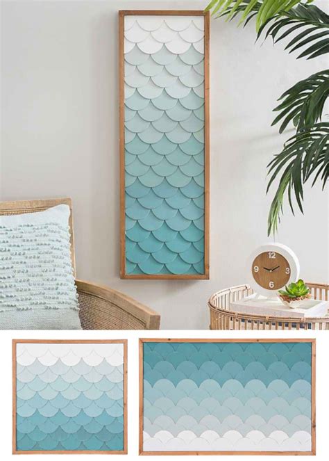 Fish Scale Wall Art Inspired by the Sea