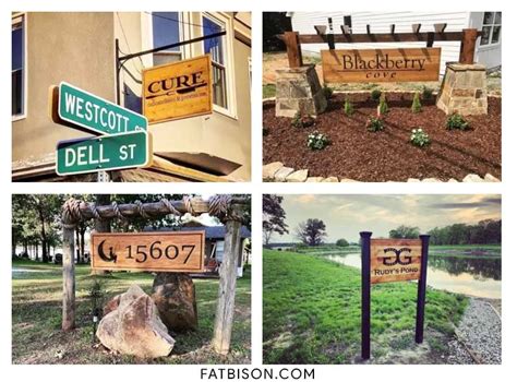 Outdoor Signs | Custom Wood Signs | Fat Bison Workshop