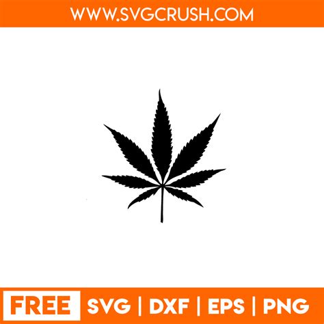 Pot Leaf Border Svg