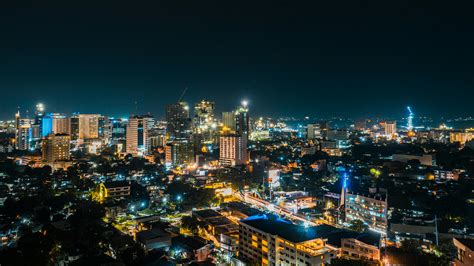 Free stock photo of Cebu, city lights, night