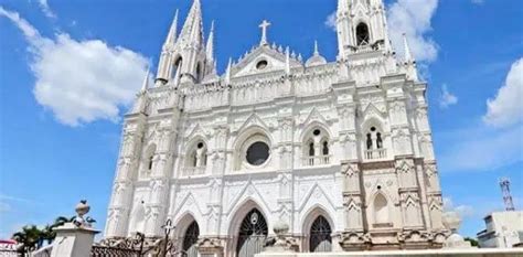 The Santa Ana Cathedral in El Salvador. Impressive Neo-Gothic Church