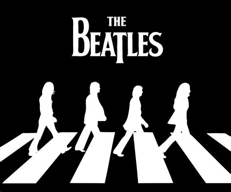 The Beatles Black & White Abbey Road Fleece Blanket | Beatles album ...