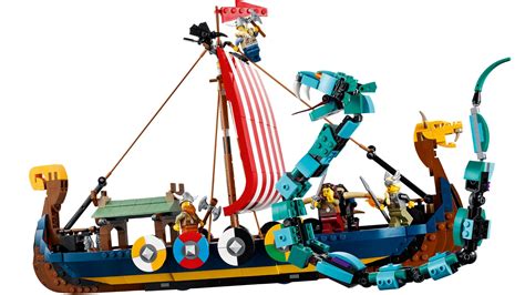 LEGO Creator Viking Ship and the Midgard Serpent (31132) Official Images! – The Brick Post!