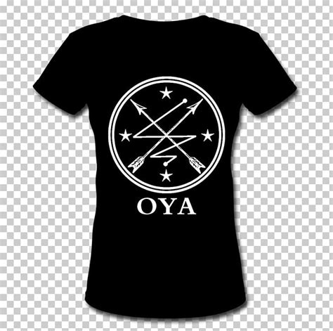 T-shirt Orisha Oya Symbol West African Vodun PNG, Clipart, Angle, Black, Brand, Clothing, Idea ...