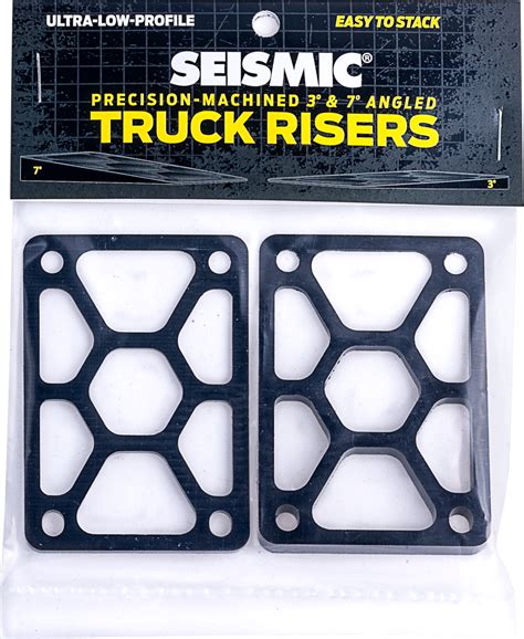 Seismic ANGLED TRUCK RISERS - Seismic Skate