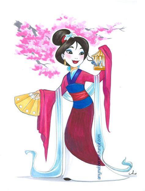 Mulan - Disney Princess Mulan Fan Art (38427817) - Fanpop