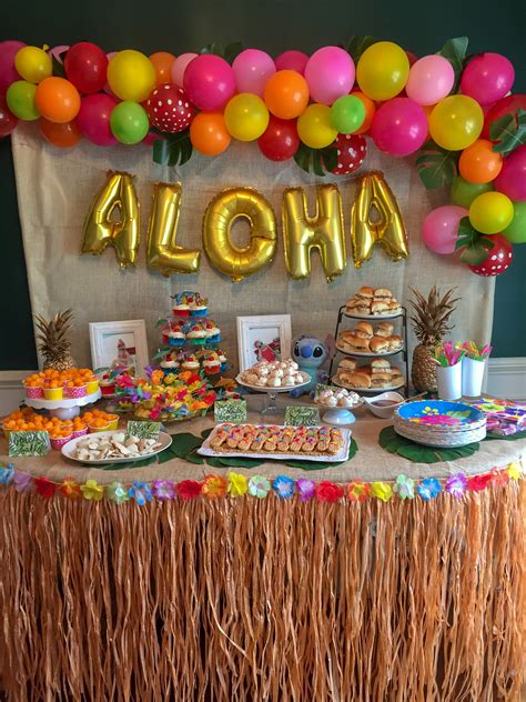 Raley's Lilo and Stitch Birthday Luau - Poppy + Grace