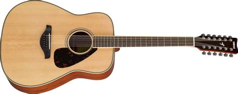 Yamaha FG820-12 12 String Dreadnought Acoustic Guitar - Natural - 889025103749