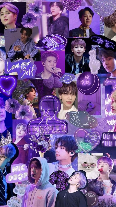 534 Wallpaper Bts Purple Aesthetic Images - MyWeb