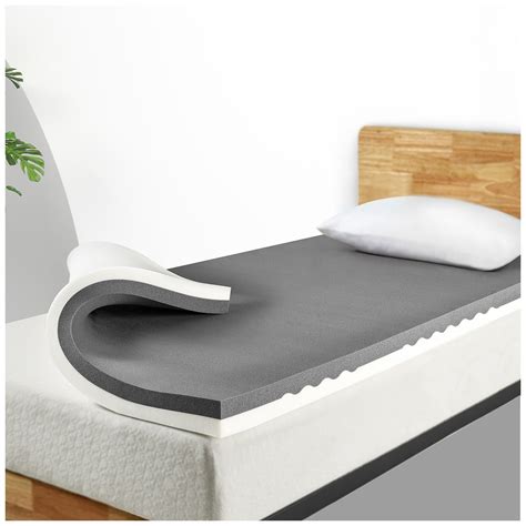 Blackstone Charcoal Memory Foam Single Mattress Topper Single