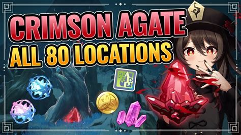 All Genshin Crimson Agate Locations & Secret Spots On Dragonspine