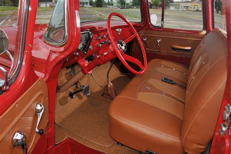 Classic 55 Chevy Truck Interior