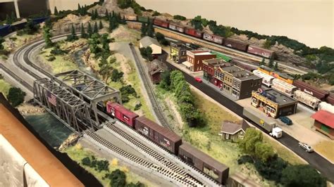 Kato N Scale Unitrack Train Layout Amherst Version 2 - Youtube 836