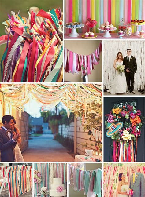 wedding ribbon streamers Archives - Playing With Flowers