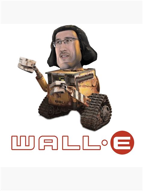 "Lord Farquaad Markiplier E Meme Wall-E shirt" Canvas Print by -Tired | Redbubble