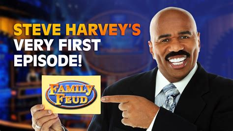 Family Feud - Steve Harvey's VERY FIRST EPISODE! | Family Feud