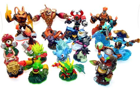 Skylanders Characters / Figures / Swap Force / Trap Team / Giants ...