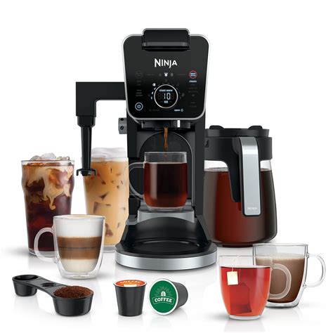 Ninja DualBrew Pro System 12-Cup Coffee Maker, Single-Serve for Grounds & K-Cup Pod Compatible ...