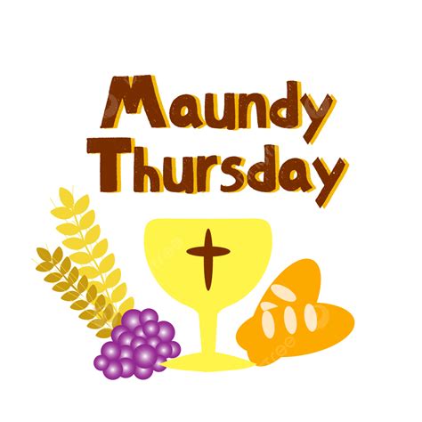 Maundy Thursday Clipart Transparent PNG Hd, Maundy Thursday, Maundy Thursday Icon, Maundy ...