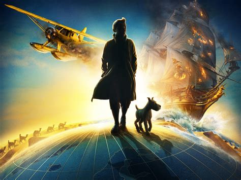 The Adventures of Tintin HD Wallpaper: Epic Journeys Await