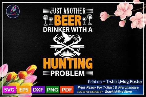 Hunting T Shirt Quotes Design Graphic by GraphicMind · Creative Fabrica