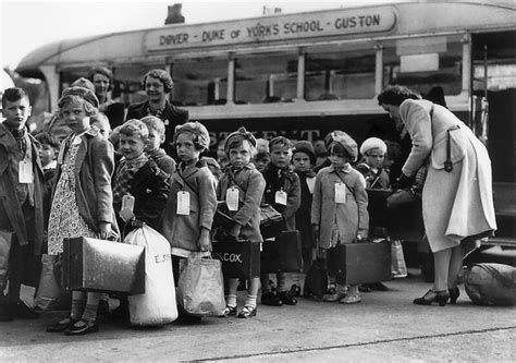 Evacuation from British towns and cities during the Blitz of World War II