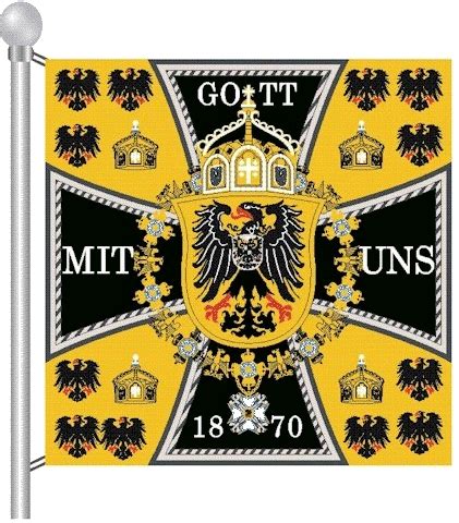 Historical Flags of Our Ancestors - Flags and standards of the German Emperor (1871-1918)