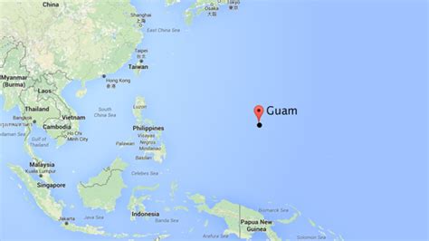 Guam Map