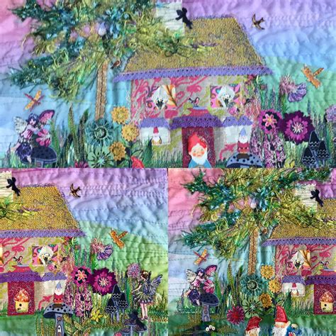 Enchanting Gnomes and Fairies | Art, Textile art, Painting