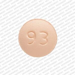 Pill Finder: 7252 93 Orange Round - Medicine.com