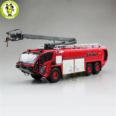 1/50 OSHKOSH Striker Airport Fire truck Diecast Model Truck Car Toys for kids boy girl birthday ...