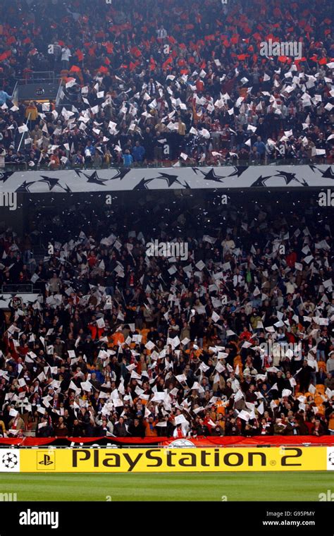 Amsterdam arena ajax fans show support for their side hi-res stock photography and images - Alamy