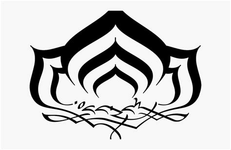 Warframe Lotus Symbol Transparent - Lotus Warframe Logo, HD Png Download - kindpng