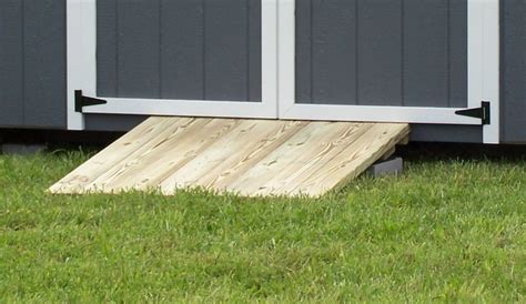 Wooden Ramps for your Shed - Good's Garden Sheds