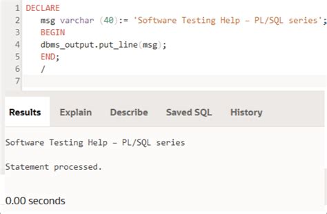 PL SQL Tutorial For Beginners With Examples | What Is PL/SQL