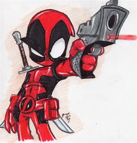 Chibi deadpool by RichardHeavy on DeviantArt