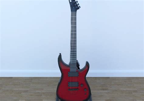 ESP Guitar | CGTrader