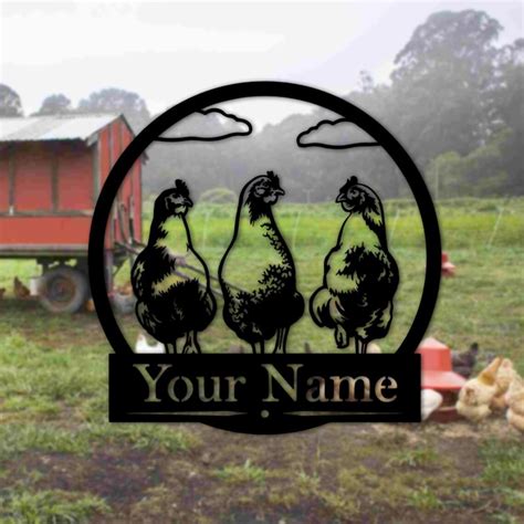 Custom Metal Farm Sign, Farmhouse Decor, Personalized Metal Signs Farm Address Sign, Farmer Gift ...