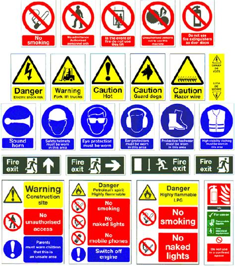 Safety Signs and Hazard Signs – Signs BC Illuminated