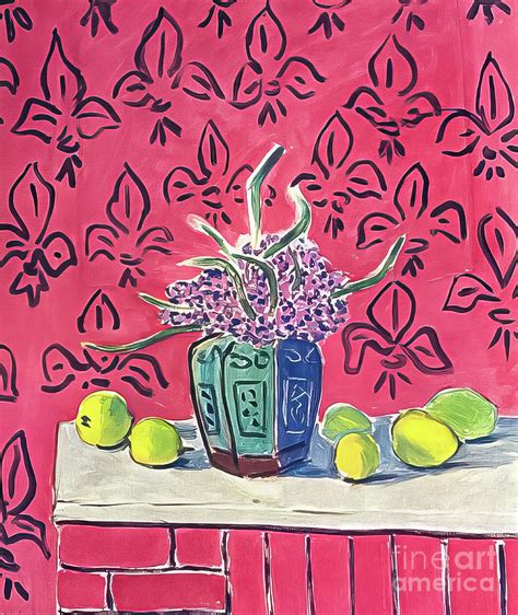 Still Life With Lemons by Henri Matisse 1943 Painting by Henri Matisse - Pixels