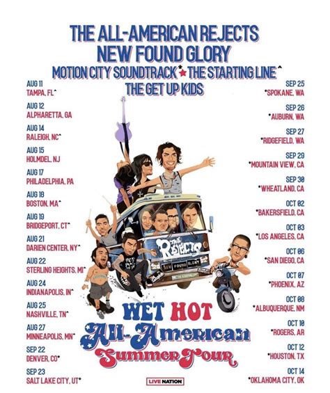 2023 tour! : r/allamericanrejects