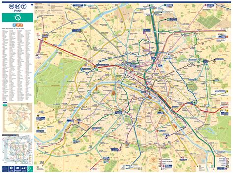 Printable Paris Metro Map - Printable Maps