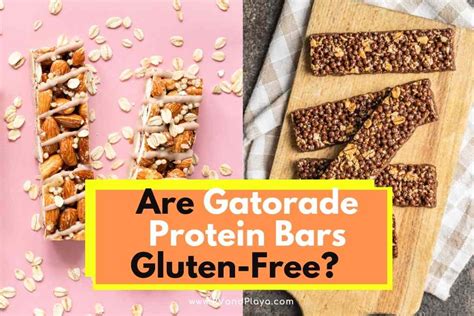 Are Gatorade Protein Bars Gluten Free (Proved!)