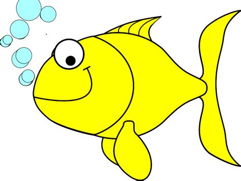 Fish-yellow Clip Art at Clker.com - vector clip art online, royalty ...