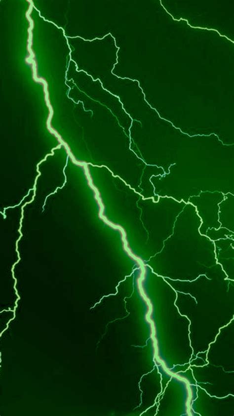 Green Lightning Wallpapers - Wallpaper Cave