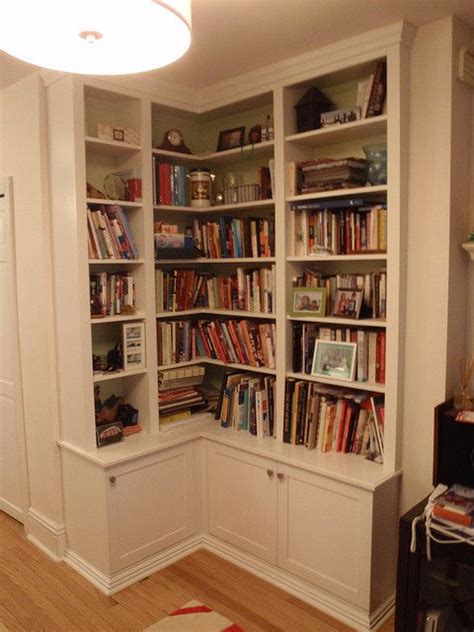 Sensational Build Corner Bookshelves Hang Shelves Without Holes