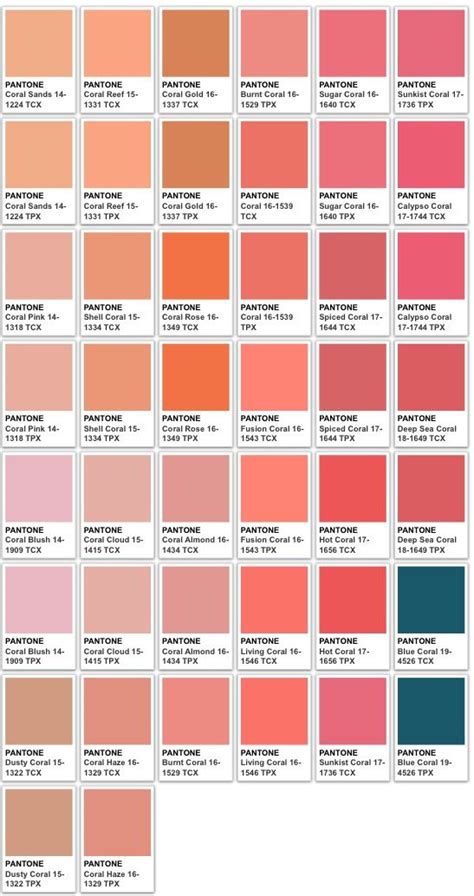 Pin by Jessica Rodger on Pantone & Colors | Pantone color chart ...