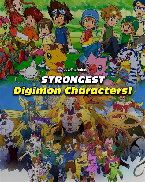 25+ STRONGEST Digimon Characters! (RANKED) - QTA