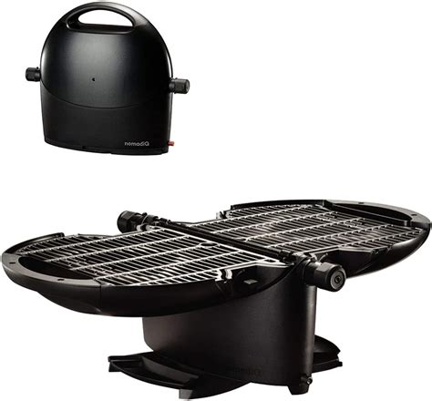 NOMADIQ Portable Propane Gas Grill | Small, Mini, Lightweight Tabletop BBQ | Best Portable ...